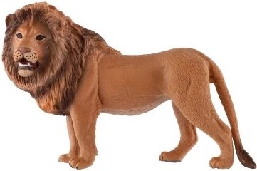 Detalles realistas del león bereber