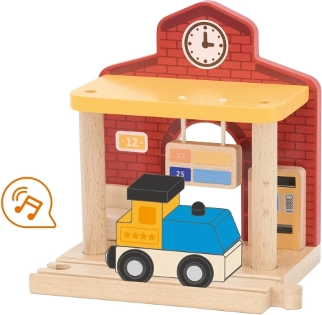 Estación interactiva con luz y sonido