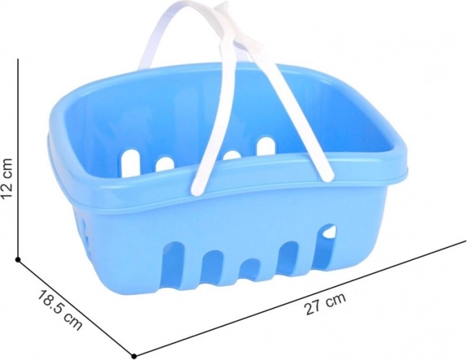 Cesta ligera con asas cómodas