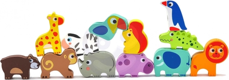 Aprendizaje divertido con animales de safari