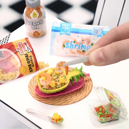 Ingredientes y utensilios mini realistas