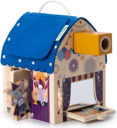 Casita interactiva llena de detalles