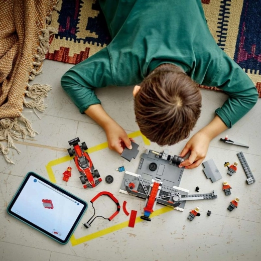 Construcción con la app LEGO Builder
