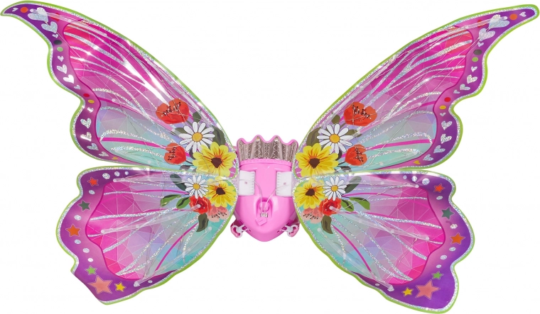 Alas de mariposa luminosas con múltiples modos