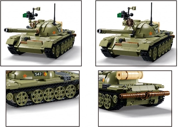 Posibilidad de montar 3 modelos diferentes