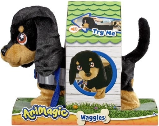 Camina, mueve la cola y ladra