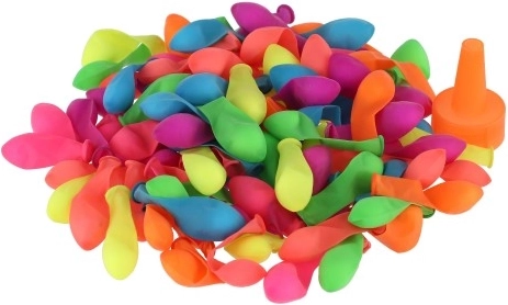 100 globos de colores para máxima diversión