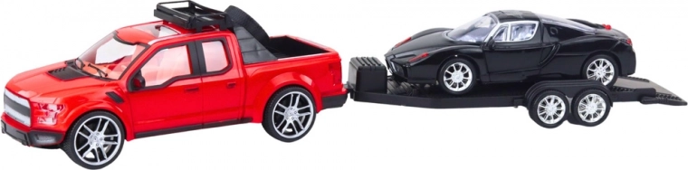Remolque desmontable y transporte del coche