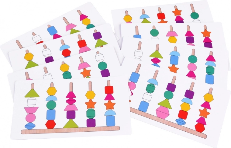 Aprendizaje de colores, formas y secuencias