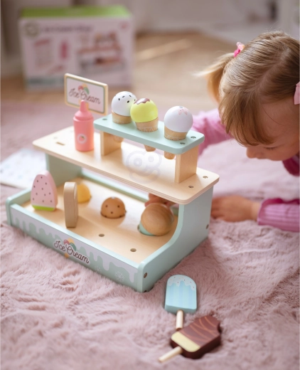 Acabado de madera de calidad en colores pastel