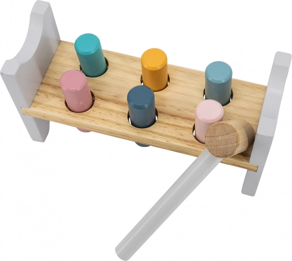 Banco de martillos con mazo