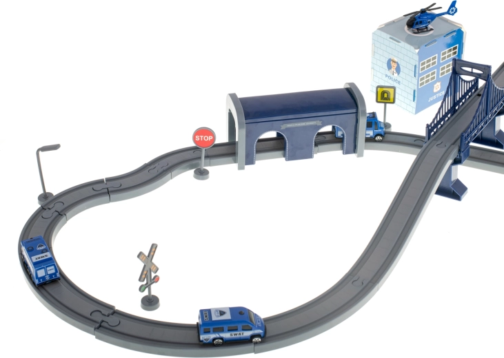 Equipo policial de acción para historias sin límites