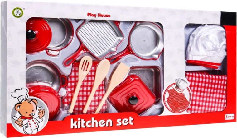 Amplio set de 14 piezas en un embalaje práctico