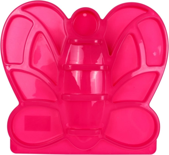 Base con forma de mariposa para crear de forma organizada