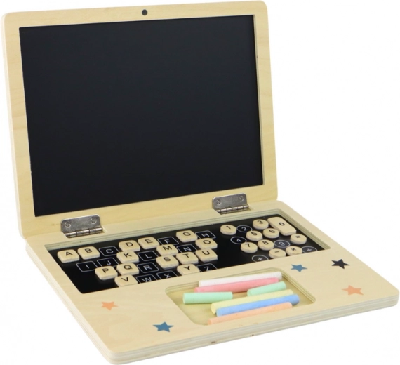 Pizarra y portátil en uno