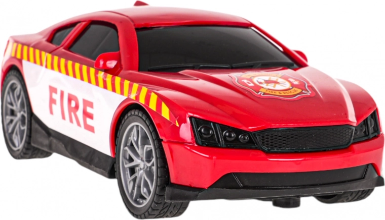 Conducción suave del coche de bomberos