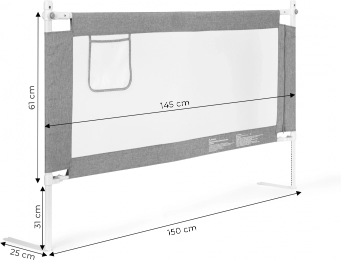 Altura ajustable y montaje universal