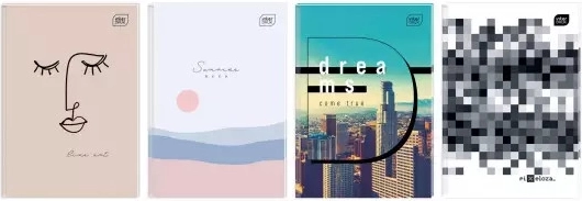 Moderna mezcla de diseños para cada estilo