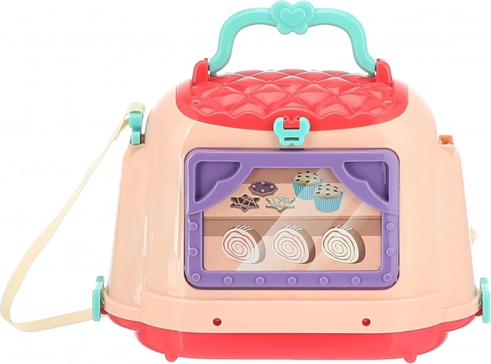 3 en 1: maletín, bolso y pastelería