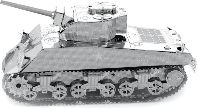 Exhibe el icónico tanque M4 Sherman