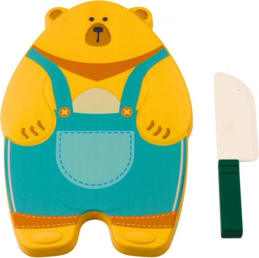 Bonita tabla y cuchillo infantil