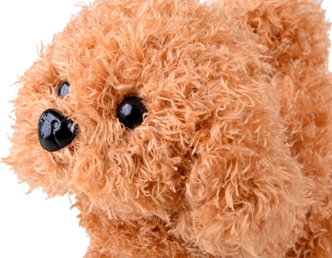 Caniche de peluche interactivo que cobra vida