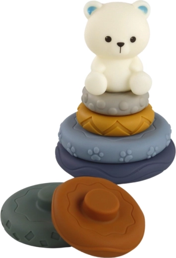 Pirámide colorida y divertida