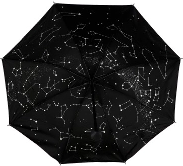 Estilo con constelaciones en el interior