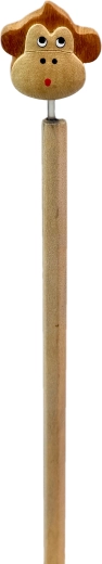 Cabeza de mono decorativa
