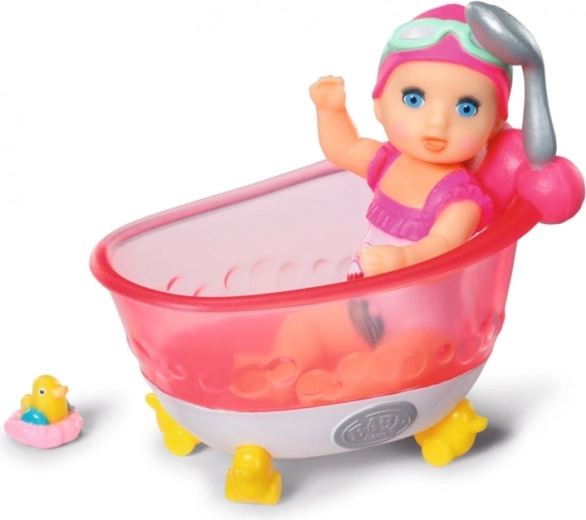 Bañera con divertidas patas de patito