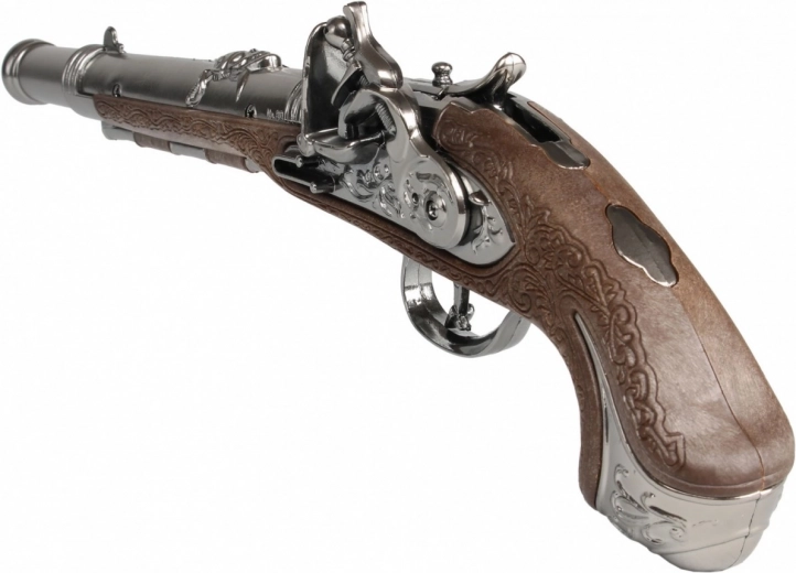 Aspecto auténtico de una pistola histórica