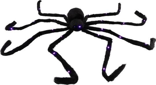 LED iluminados para una atmósfera tenebrosa