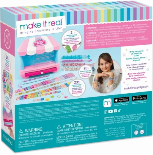 Cuentas y envoltorios coloridos