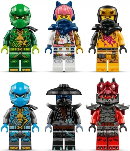 Seis minifiguras para batallas épicas