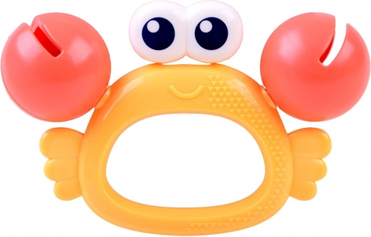 Sonajero con forma de cangrejo