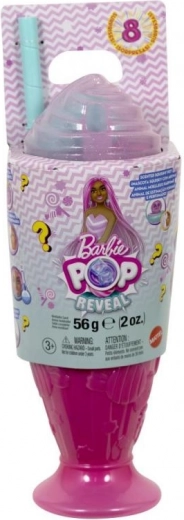 8 sorpresas en el vaso rosa