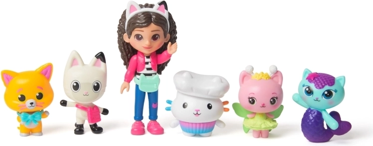 Gabby articulada y accesorios para juego de roles