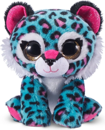 Peluche suave y detalles brillantes