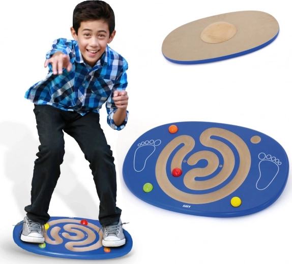 Laberinto interactivo con bolitas