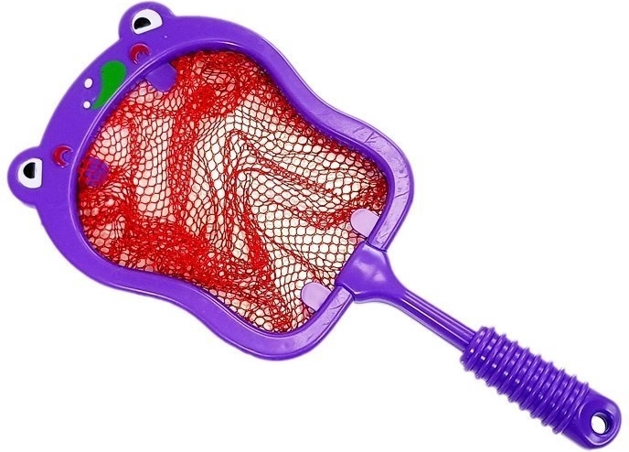 Red morada con diseño divertido