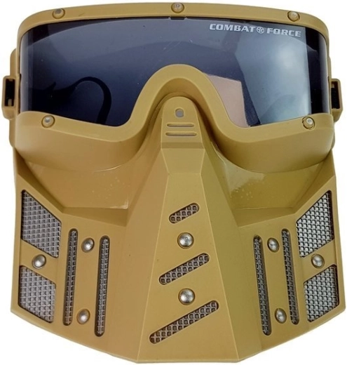 Casco y máscara realistas para un disfraz perfecto