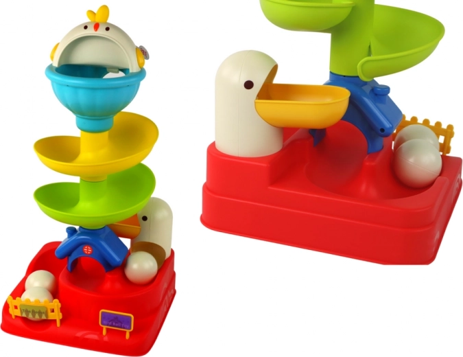Adorable pollito y efectos de sonido