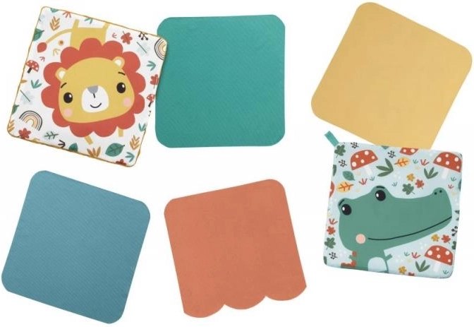 Textiles suaves para tirar y explorar