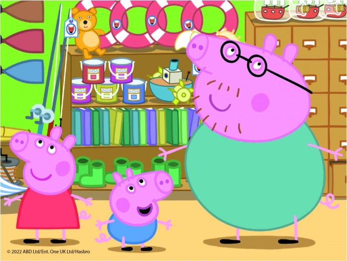 Seis alegres imágenes con PEPPA