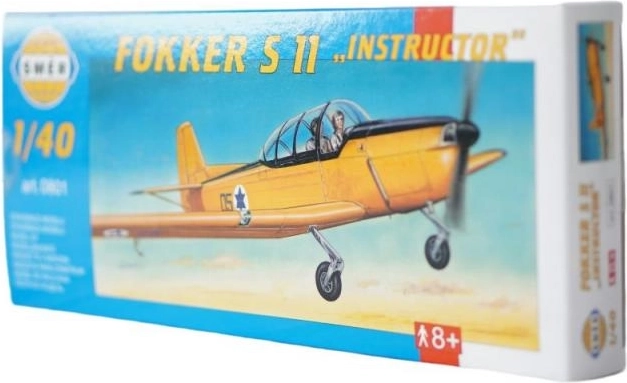 Icónico avión de entrenamiento Fokker S-11