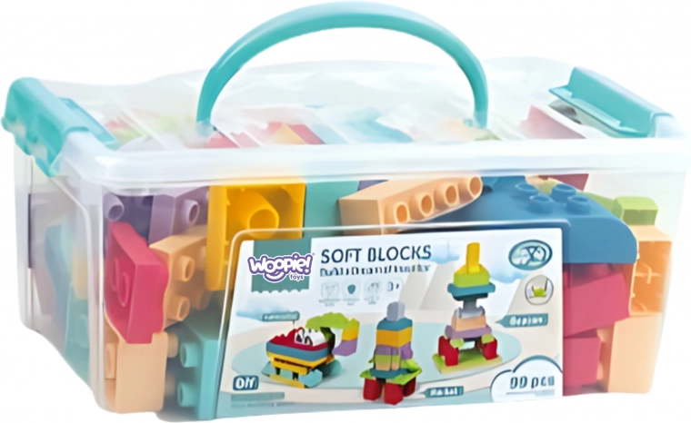 Caja práctica con tapa y asa