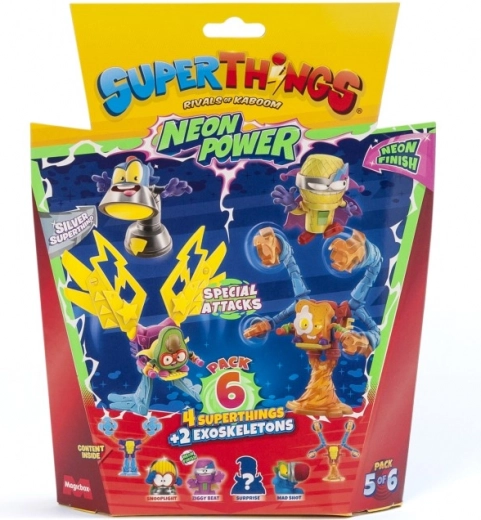 4 SuperThings + 2 exoesqueletos