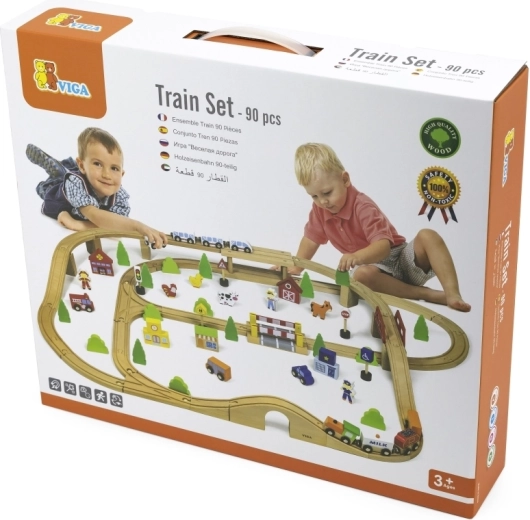 Gran set de 90 piezas para construcciones sin fin