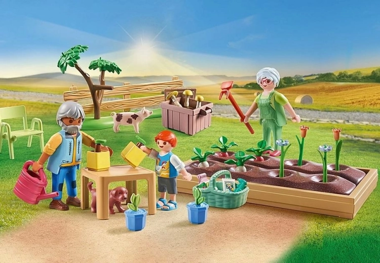 Figuras en la granja