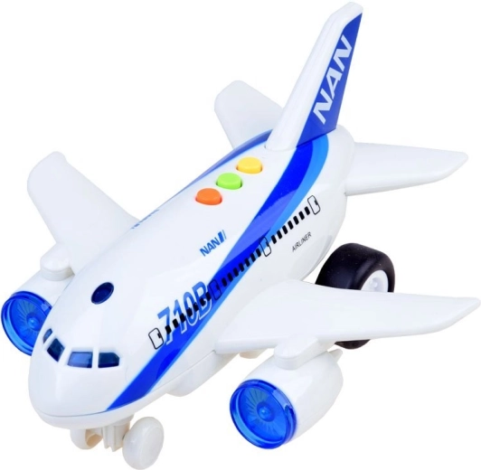 Luces en la cabina y en los motores